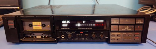 Akai cassette deck - cassette,