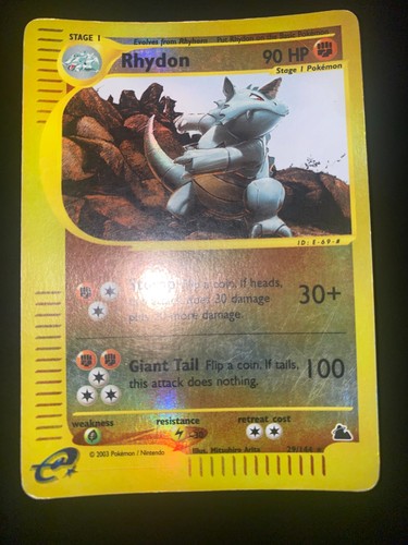 Rhydon reverse holo sk - rhydon, (sk