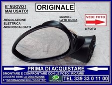 SPECCHIETTO SPECCHIO SINISTRO SX nuovo mai usato ORIGINALE FIAT 500 mod.312