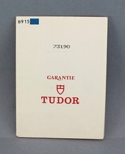 Original Tudor Guarantee