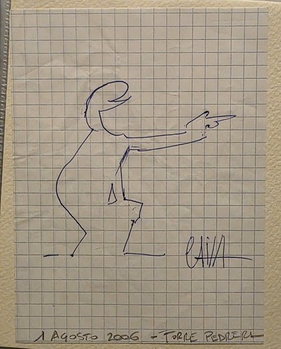 Linea cavandoli disegno - "la,