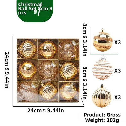 Palline natale scintillio - natale,