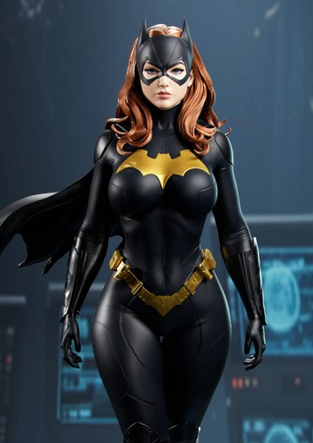 Batgirl batman statua - batgirl,