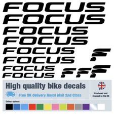 Focus etichette decalcomanie