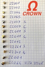 NOS [ 1X ] OMEGA Crown corona
