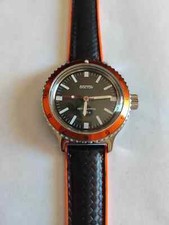 OROLOGIO CUSTOM VOSTOK AMPHIBIAN 420723 CASSA 40 MECCANICO AUTOMATICO ARANCIONE