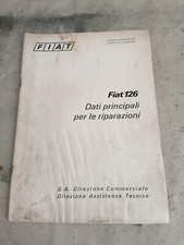 Fiat 126 libretto libro - 126,