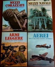 4 volumi Armi leggere Mezzi