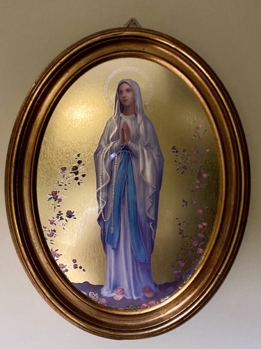 Quadro ovale vintage - quadro,