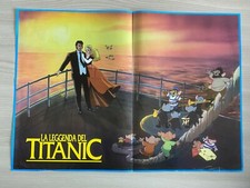 B5,,FOTOBUSTA,poster,La leggenda del Titanic 1999 RMS Nave O. Corradi ANIMAZIONE