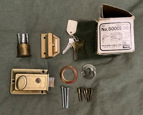 Vintage taylor lock - lock, co