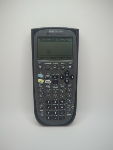 Texas instruments 89 - instruments, ti-89
