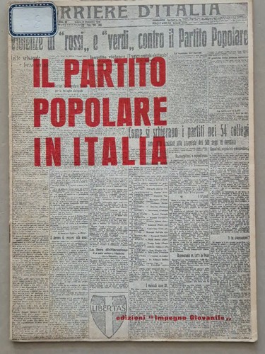 Bodrato partito popolare - popolare,