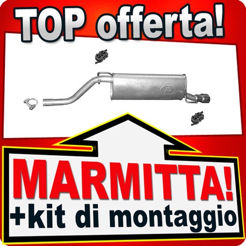 Silenziatore posteriore per - silenziatore,
