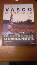 VASCO ROSSI MONDIALE 01 07 17  LIBRO UFFICIALE AL MODENA PARK EDIZ. PAPERFIRST