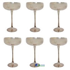 SET 6 PZ VINTAGE  CALICI COPPE