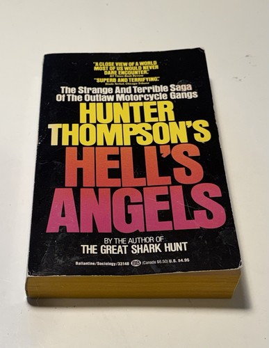 Hunter thompson hell s - hunter, hell's