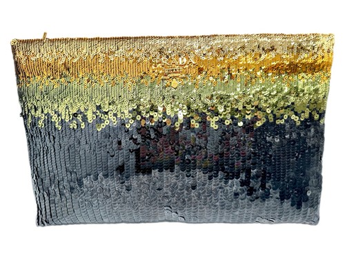 Prada clutch paillettes - , oro