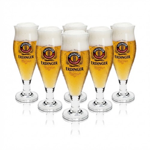 Bicchieri birra erdinger - birra,