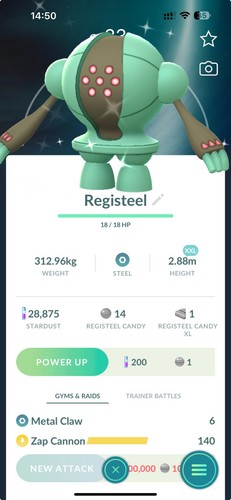 Pokémon shiny registeel - shiny,