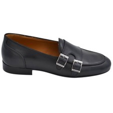 Scarpe mocassino uomo doppia