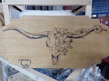 Targa Quadro Pirografia Big