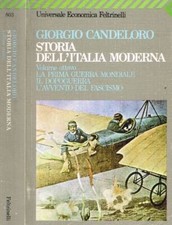 Storia dell'Italia moderna. La