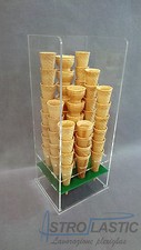 Espositore porta coni gelato 9 fori