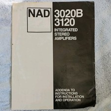 Nad 3020a amplificatore - 3020a/b,