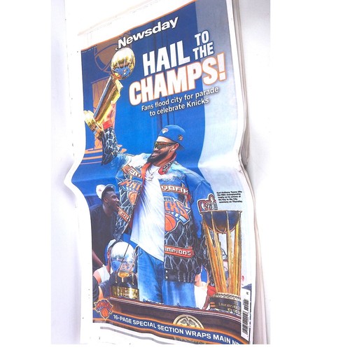 Newsday hail the champs ny - to,
