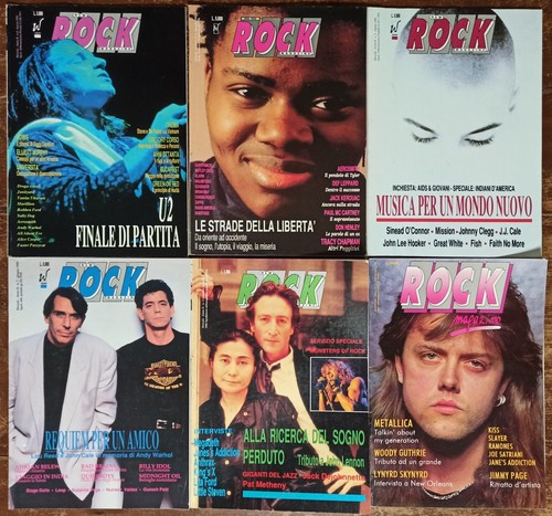 Rock magazine rivista - rock, magazine,