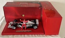 1:18 Hot Wheels Ferrari Sei Volte Campione del Mondo M. Schumacher Cromo Ed.