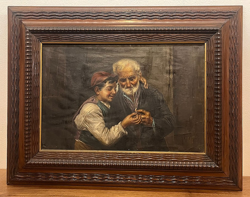 Quadro arte olio - quadro,