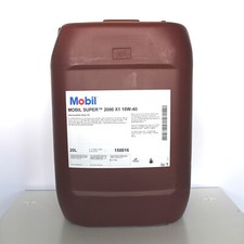 MOBIL SUPER 2000 X1 10W40 DA 20 LITRI OLIO MOTORE SEMISINTETICO AUTO A3 B3 SL