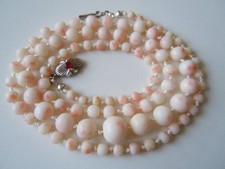 Collana Di Corallo A Palline