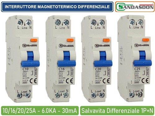 Interruttori megnetotermici - interruttori,