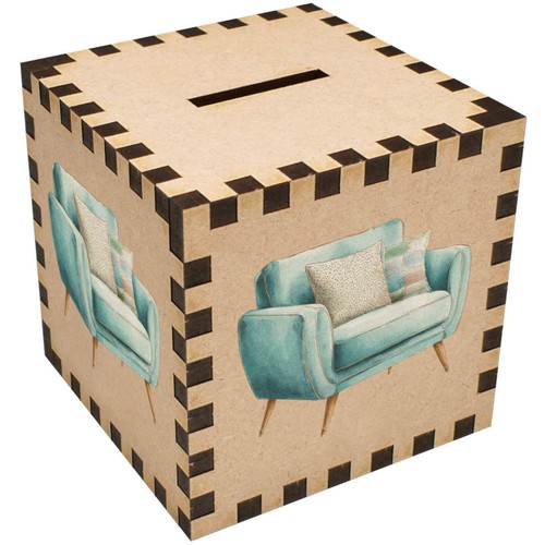 Comfy chair with cushions - 'comfy,