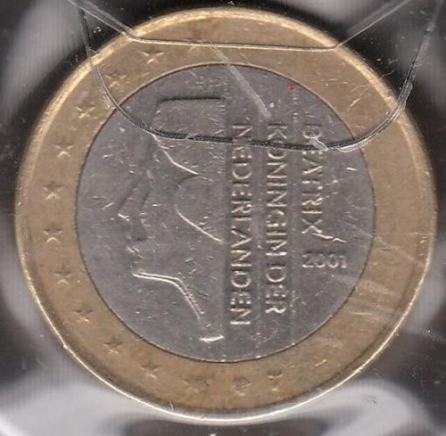 E416 moneta coin olanda 1 - e416, olanda: