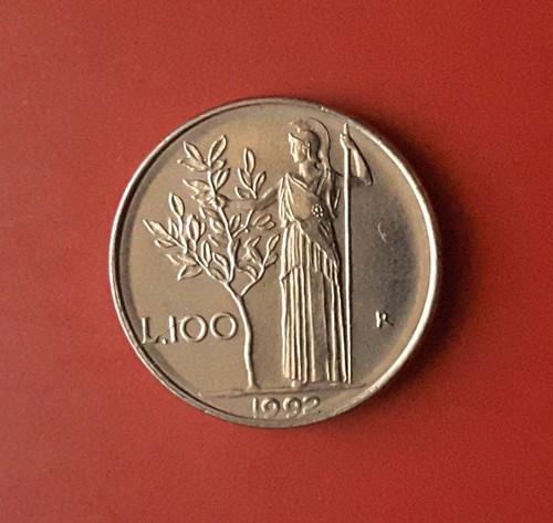 100 lire 1992 errore - 1992,