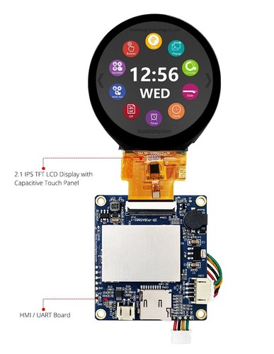 Display touch capacitivo