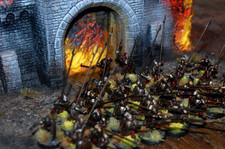 Lord of the Rings well painted