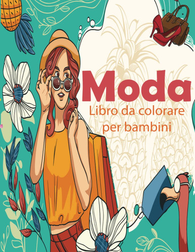 Libro colorare moda per - da,