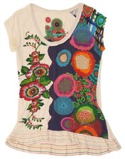 T-shirt donna grafica Desigual