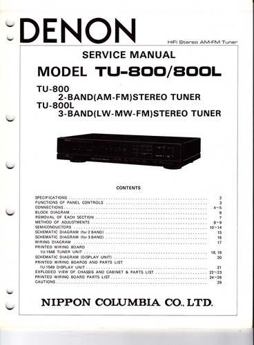 Manuale servizio originale - servizio,