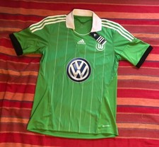 Maglia Calcio Wfl Wolfsburg Adidas 2010 Football Bundesliga Trikot New Nuovo M
