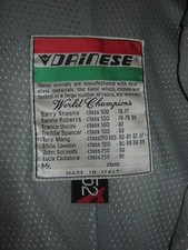 tuta da moto in pelle taglia