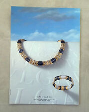 E154 - Advertising Pubblicità -1987- BULGARI GIOIELLI