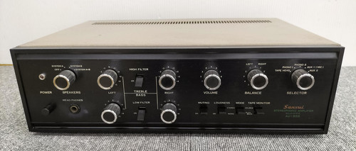 Sansui 555 amplificatore - sansui, au-555