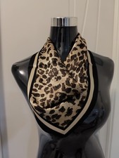 Foulard Leopardato 100% Seta