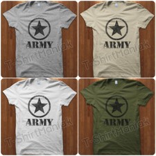 T-Shirt Maglietta Stella Army